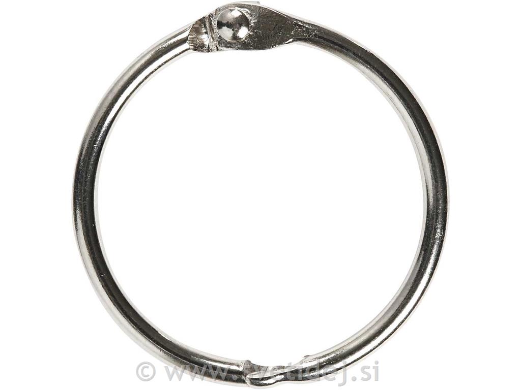 Obroček za knjige 32 mm, set 8