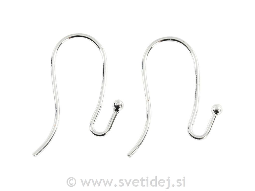 Uhani 22 mm, deb. 1 mm, set 6