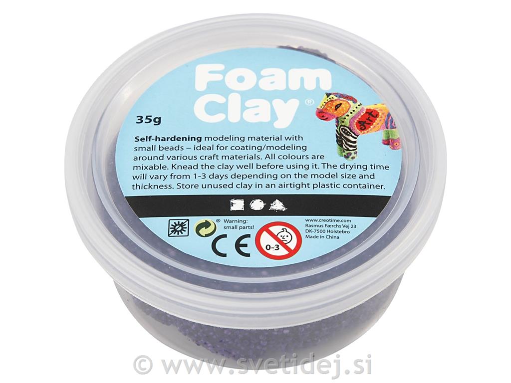 Foam Clay, vijoličast 35 g