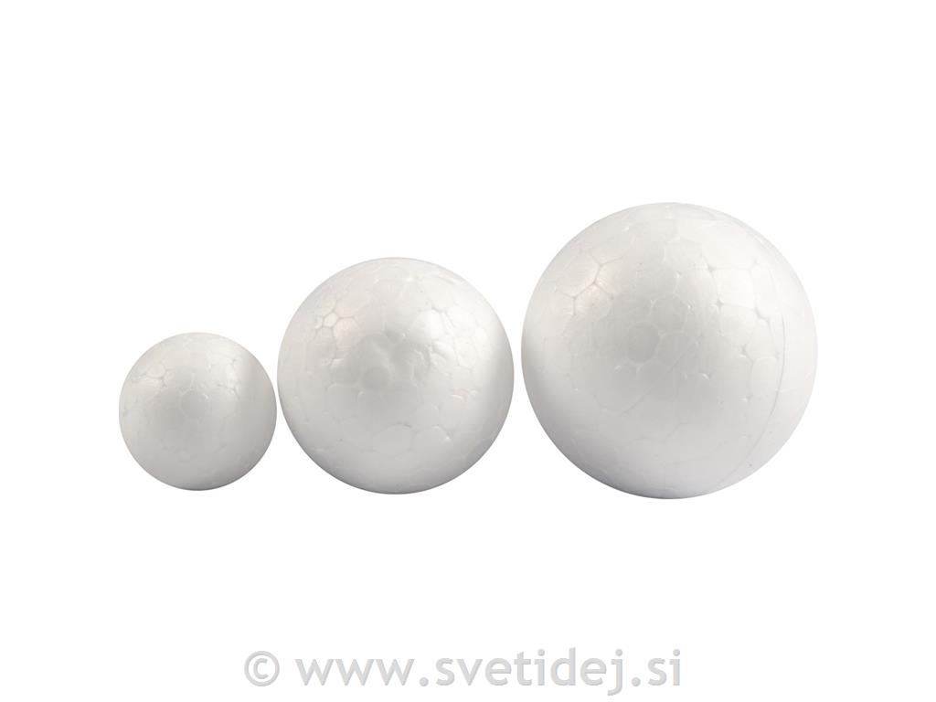 Stiropor kroglice 20+30+40 mm, set 12