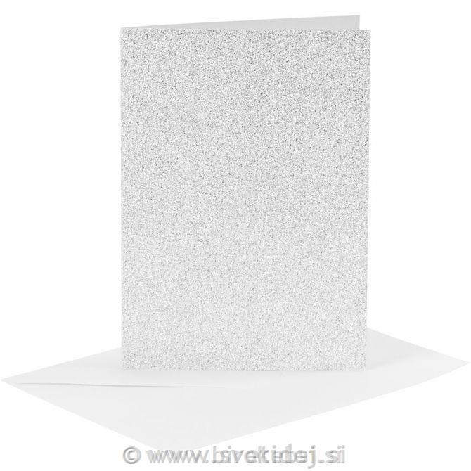 Kuverta&vizitka 11,5x16,5 cm, set 4