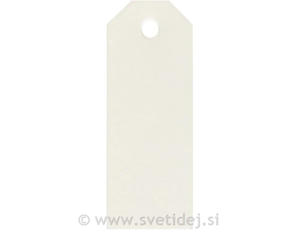 Obeski kartonski 3x8 cm, set 20