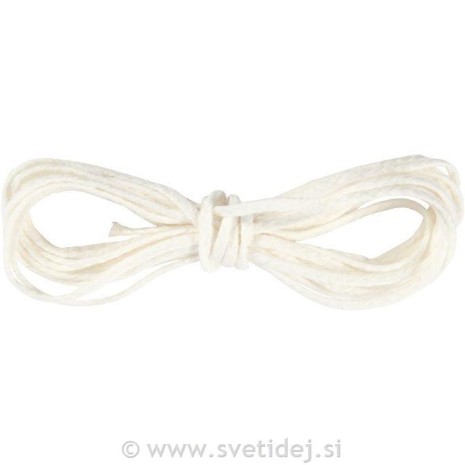 Stenj vrvica za parafin, 100 g, 3m