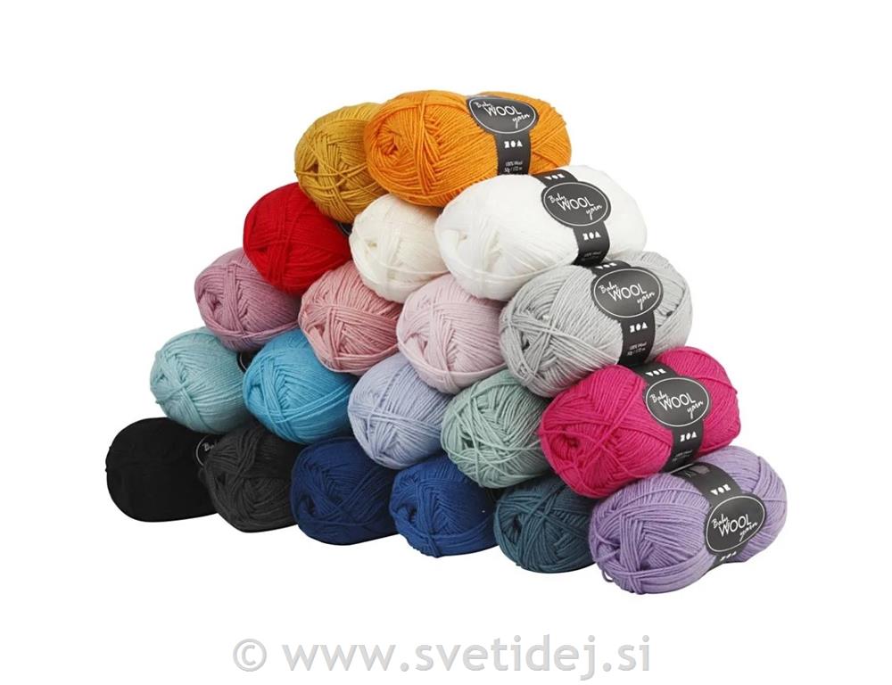 Baby 100% volna, 20x50 g 172m