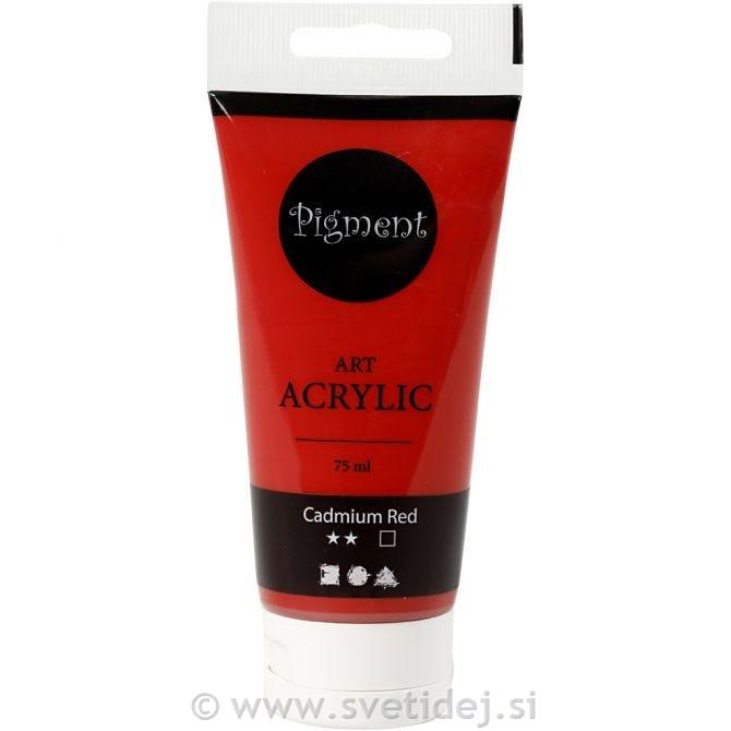 Akrilna barva Pigment Art, 75 ml