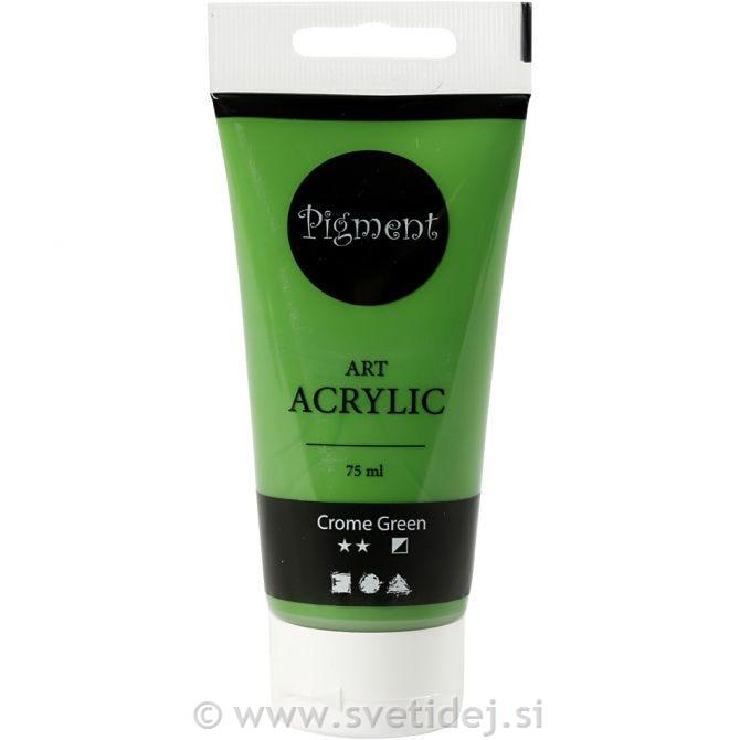 Akrilna barva Pigment Art, 75 ml