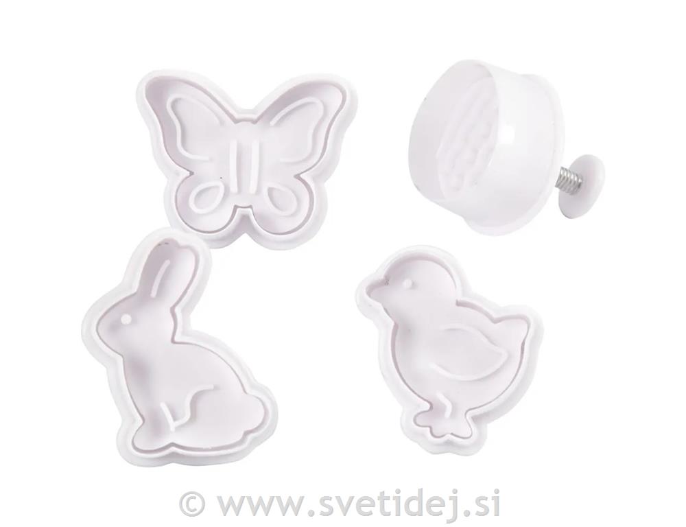 Modelčki za piškote, set 3