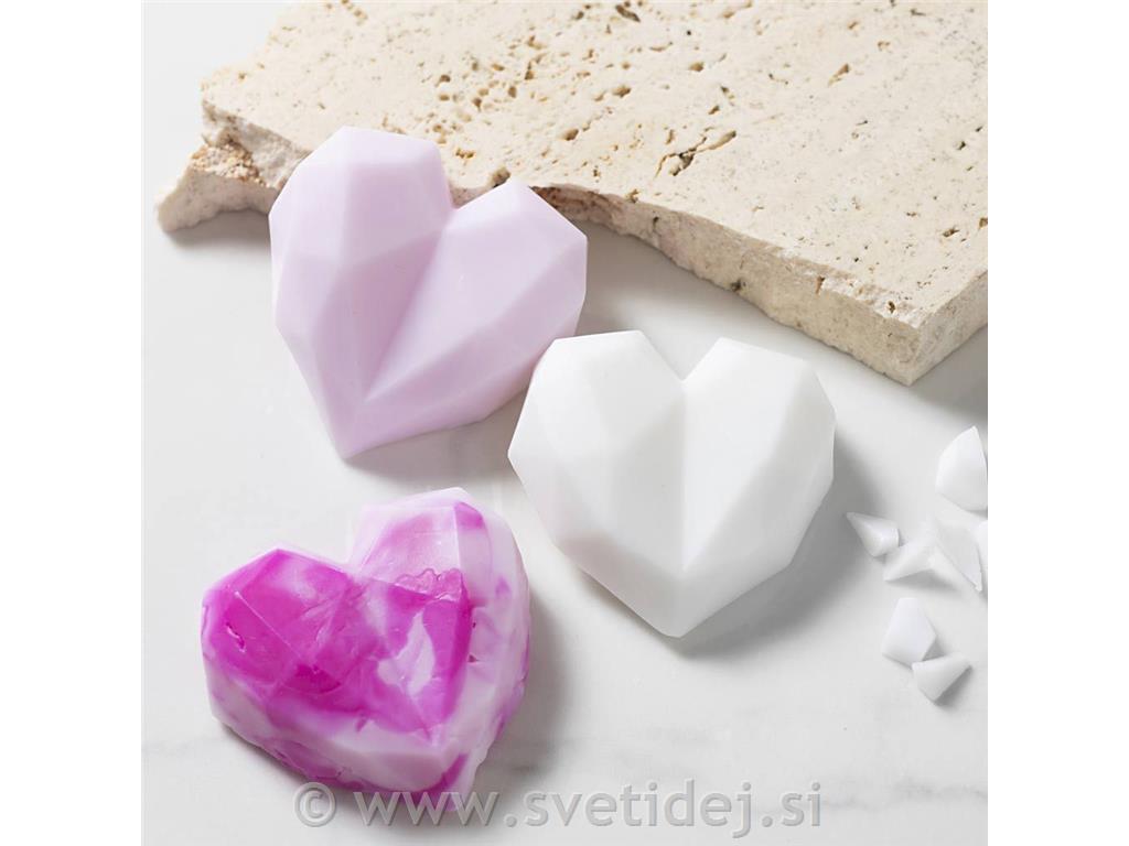 Mini komplet za izdelavo mila, srca, roz
