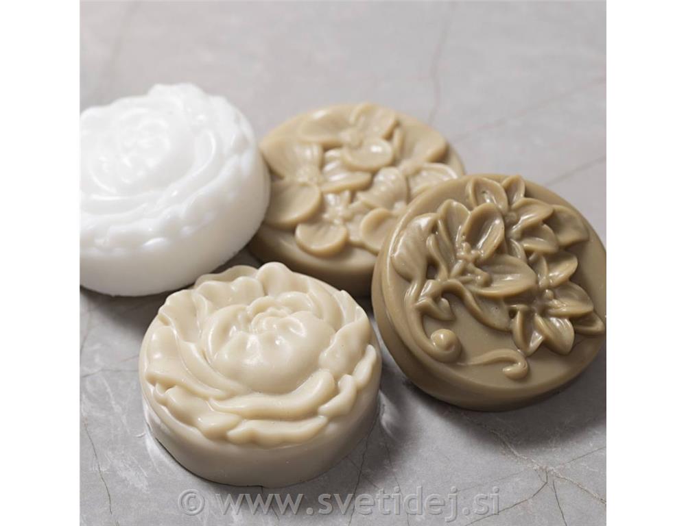 Silikonski kalup, 4 kos