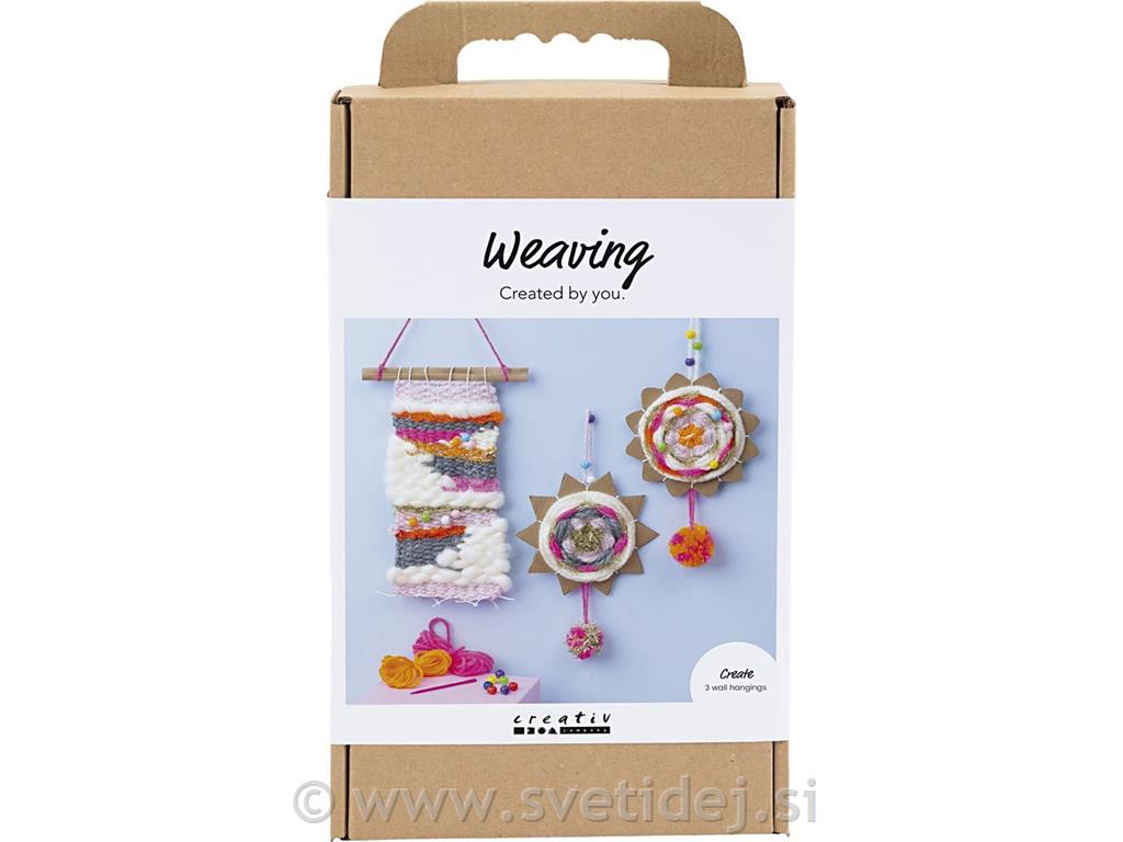Komplet za ustvarjanje Tkanje