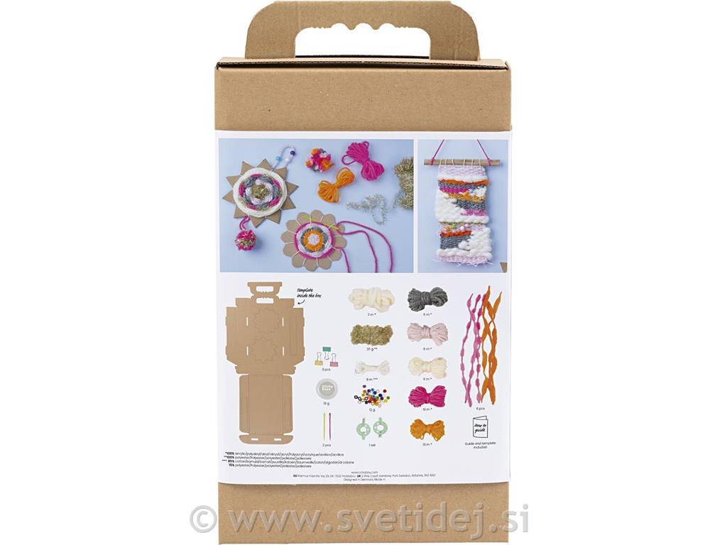 Komplet za ustvarjanje Tkanje