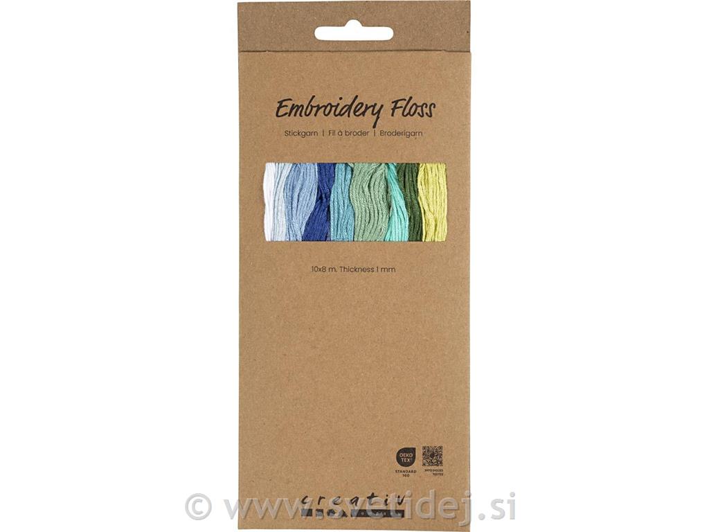 Preja za vezenje, 1 mm, set 10,