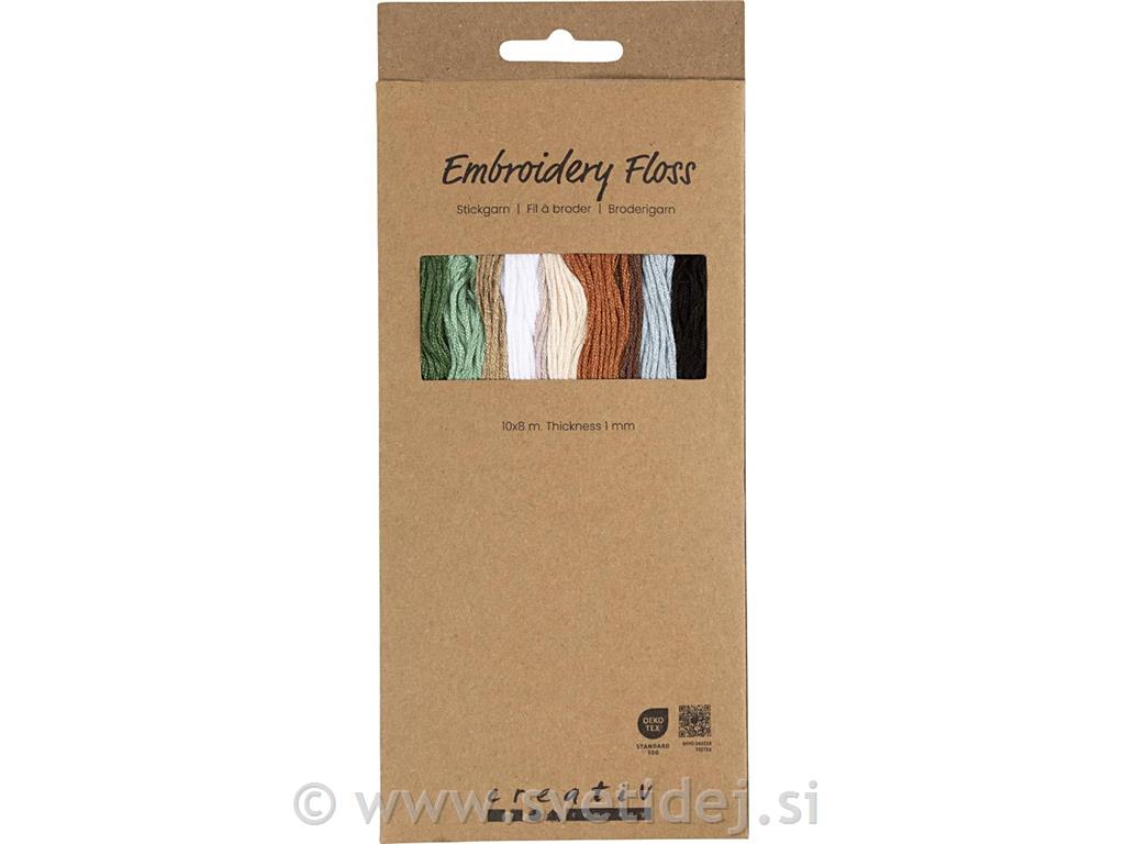 Preja za vezenje, 1 mm, set 10,