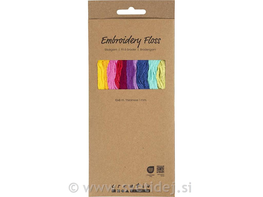 Preja za vezenje, 1 mm, set 10,