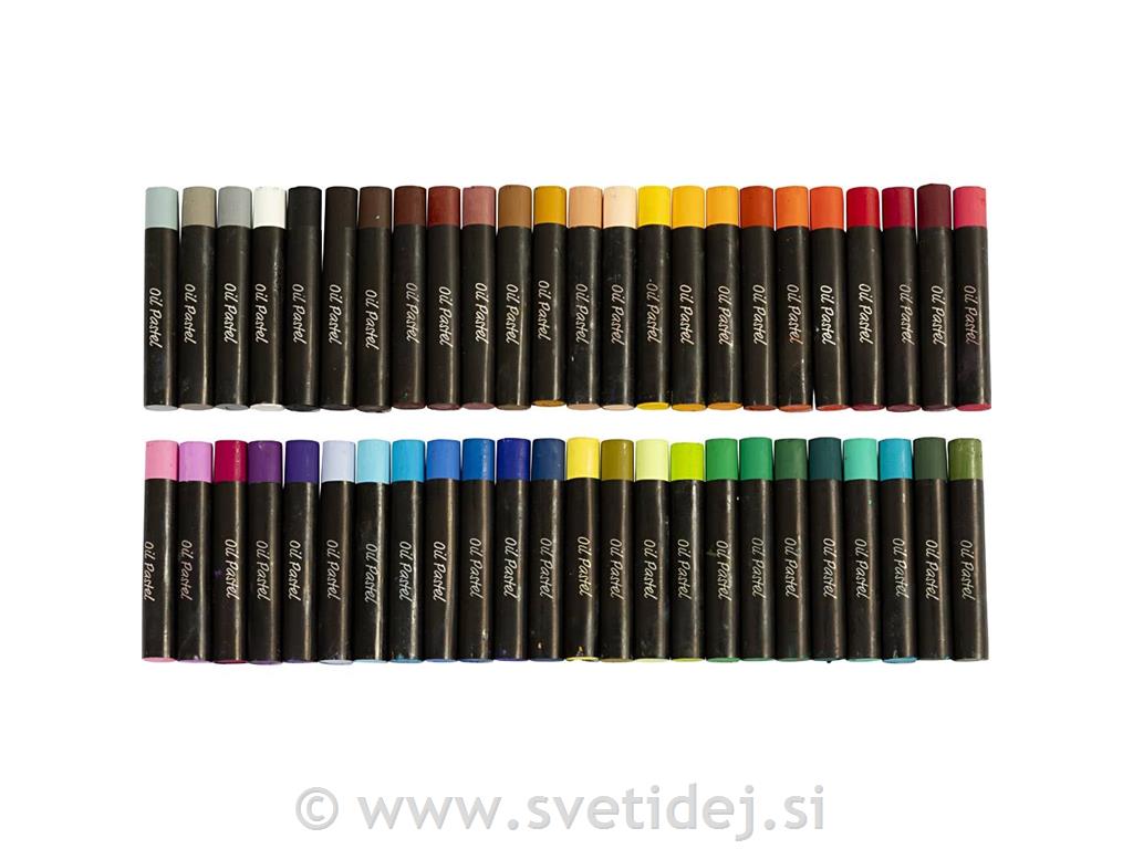 Oljni pasteli, 48 kos
