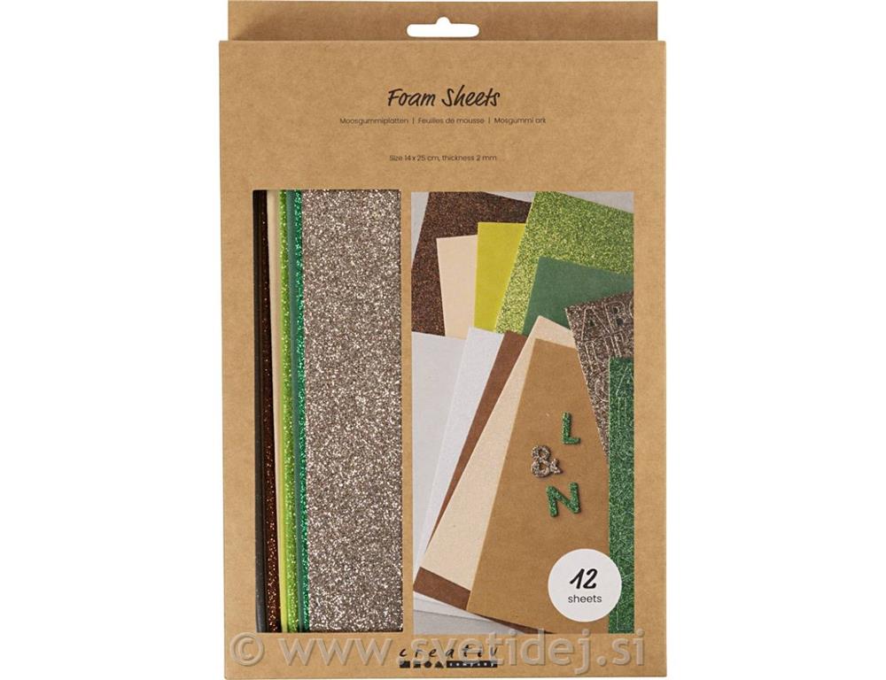 Penaste plošče EVA,