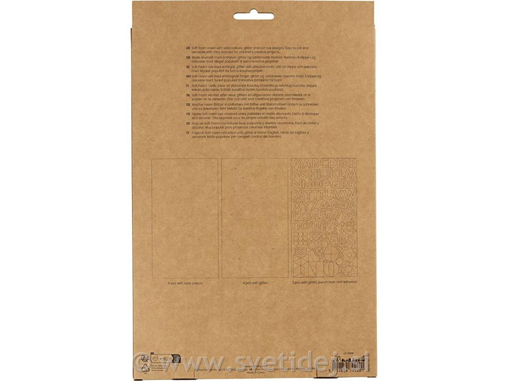 Penaste plošče EVA,