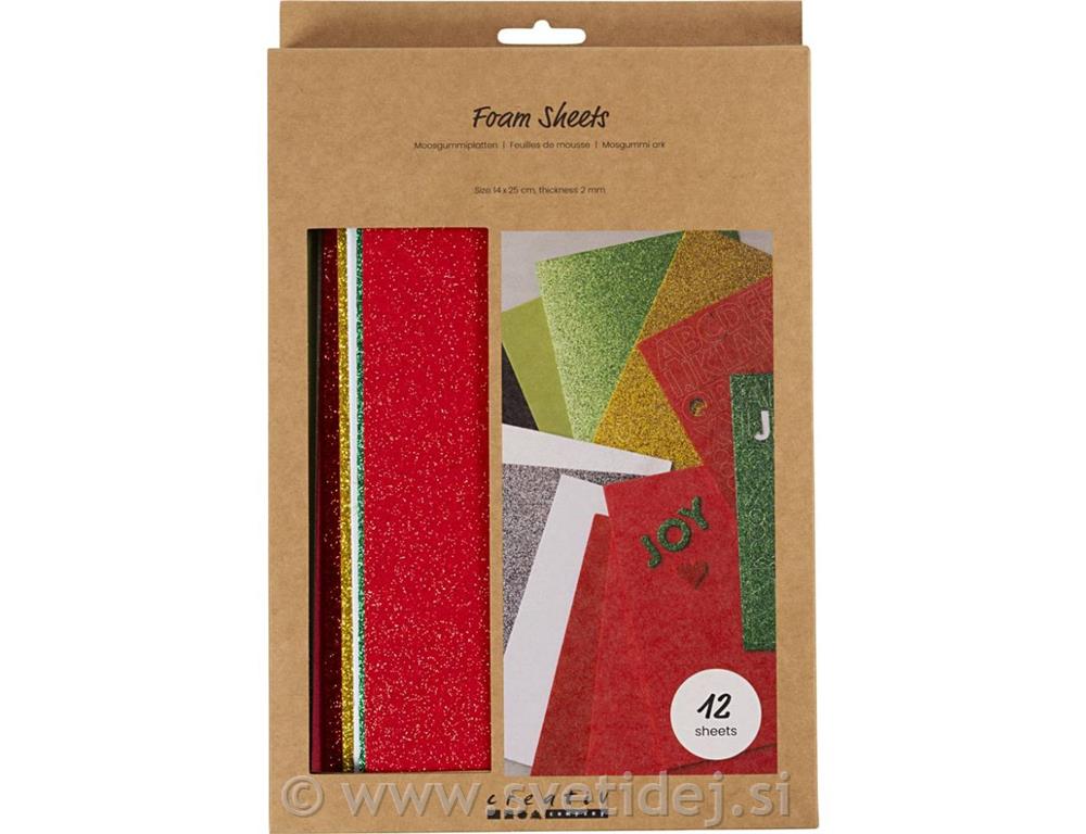 Penaste plošče EVA, novo leto