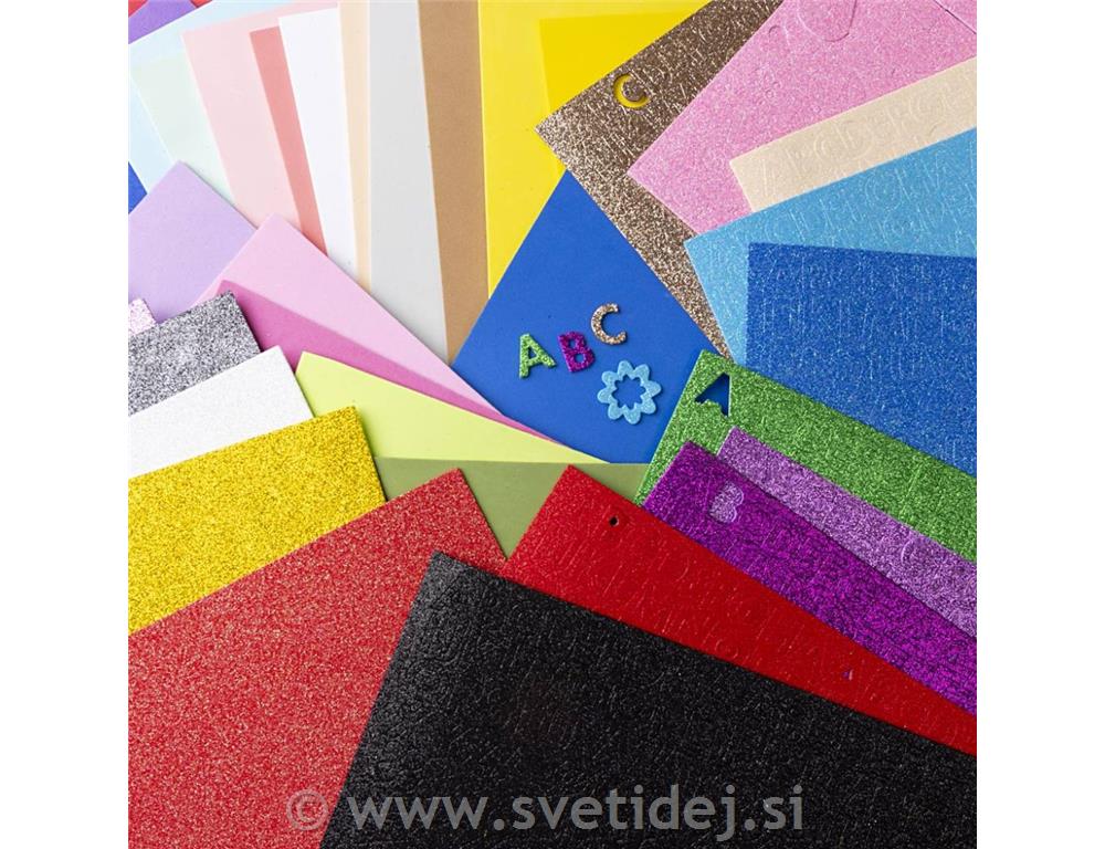 Penaste ploščve EVA, 40 kos