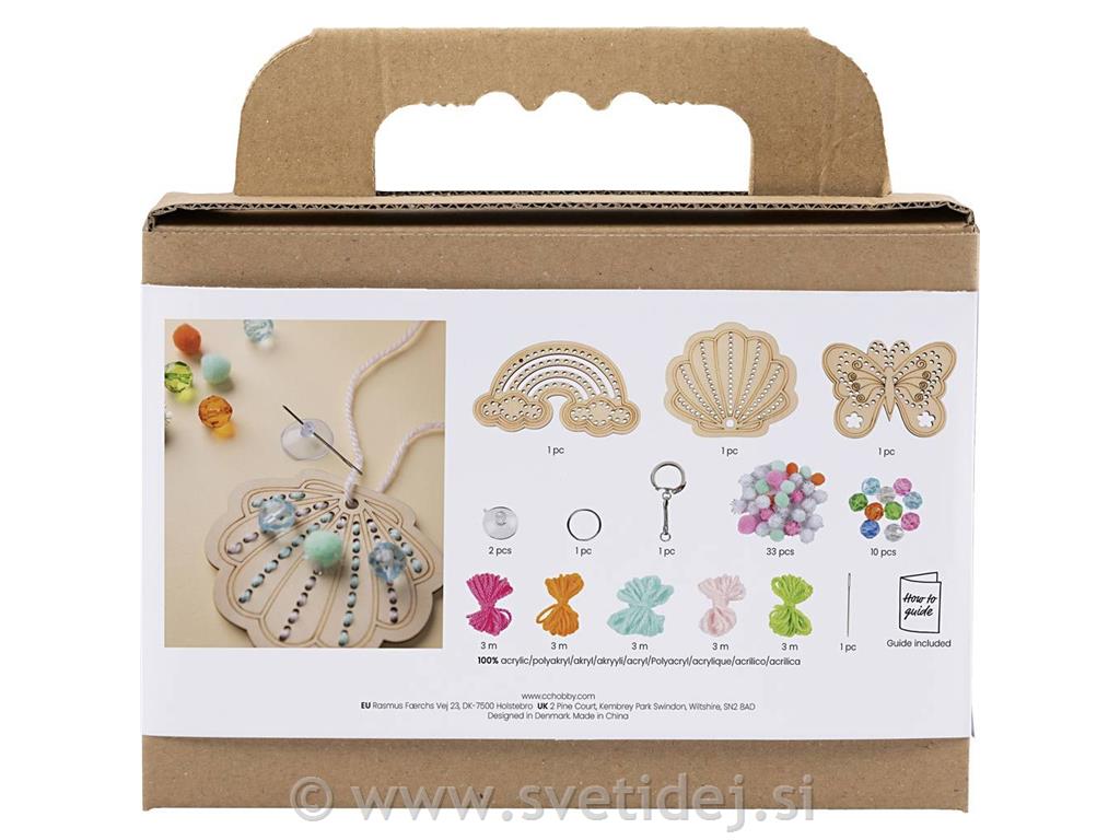 Mini ustvarjalni komplet za vezenje