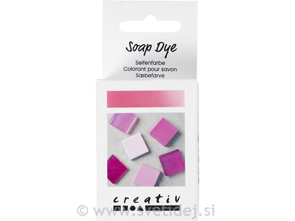 Barva za milo 10ml roza