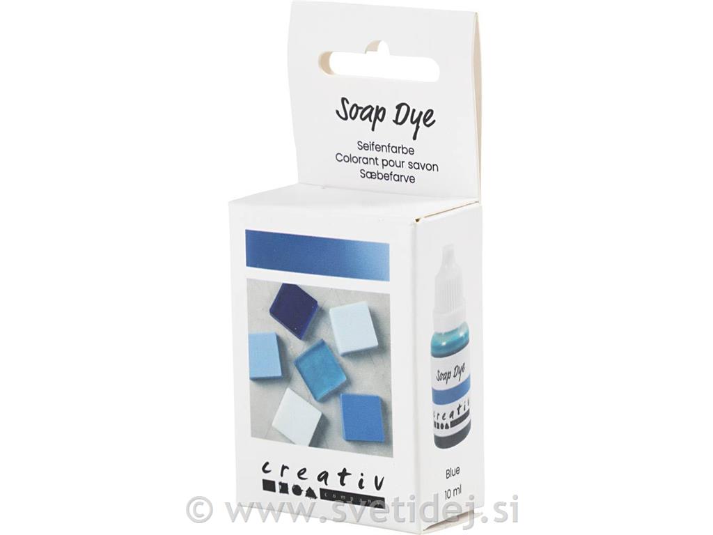 Barva za milo 10ml modra