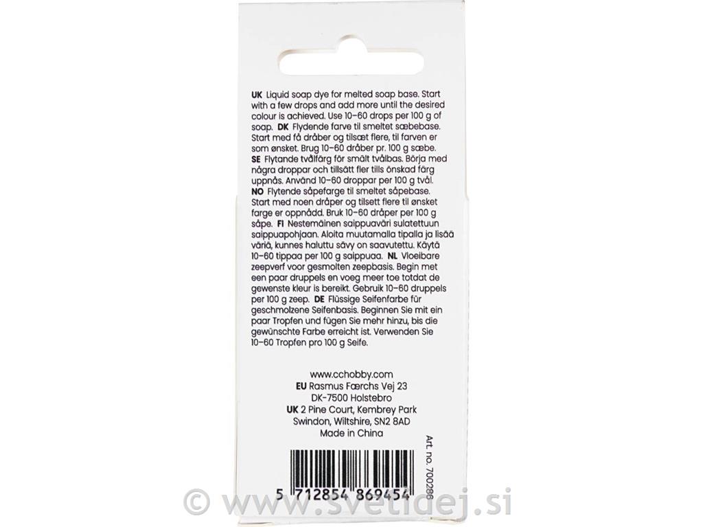 Barva za milo 10ml bež