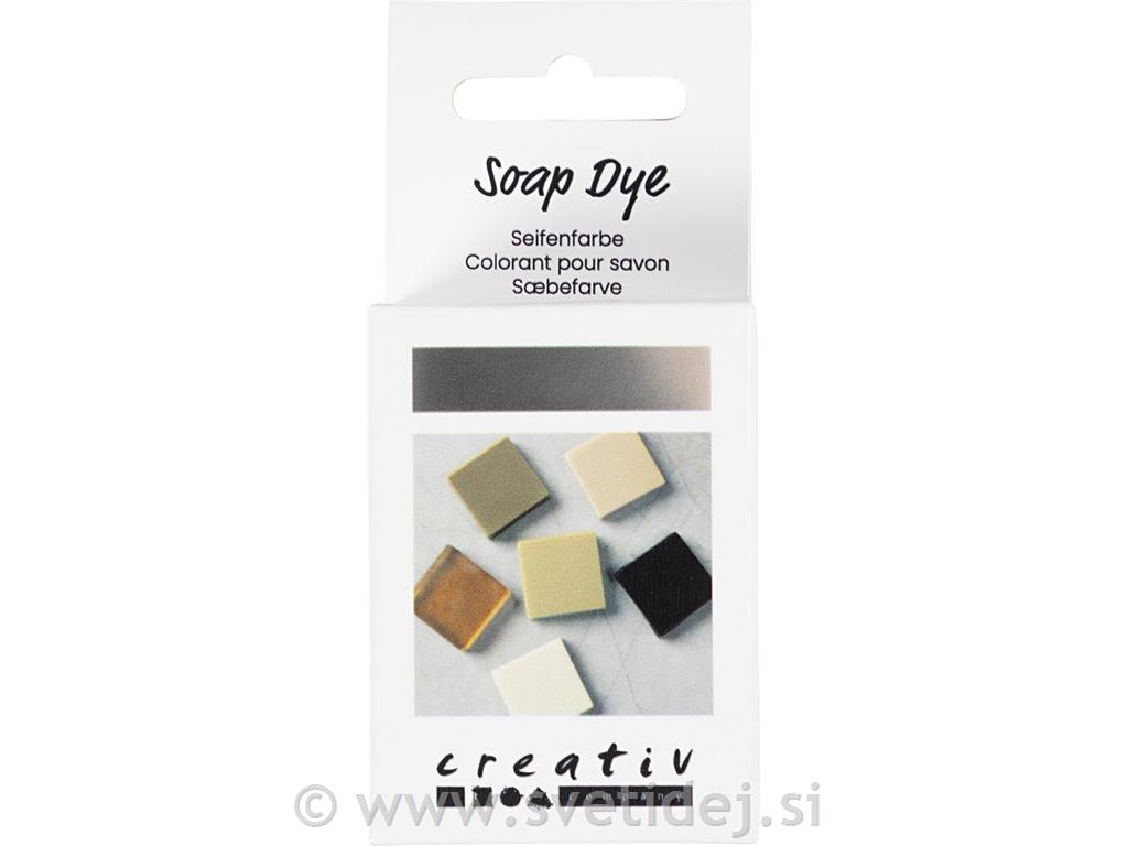 Barva za milo 10ml olivno rjava