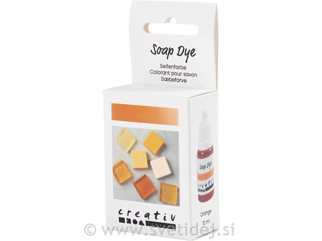 Barva za milo 10ml oranžna