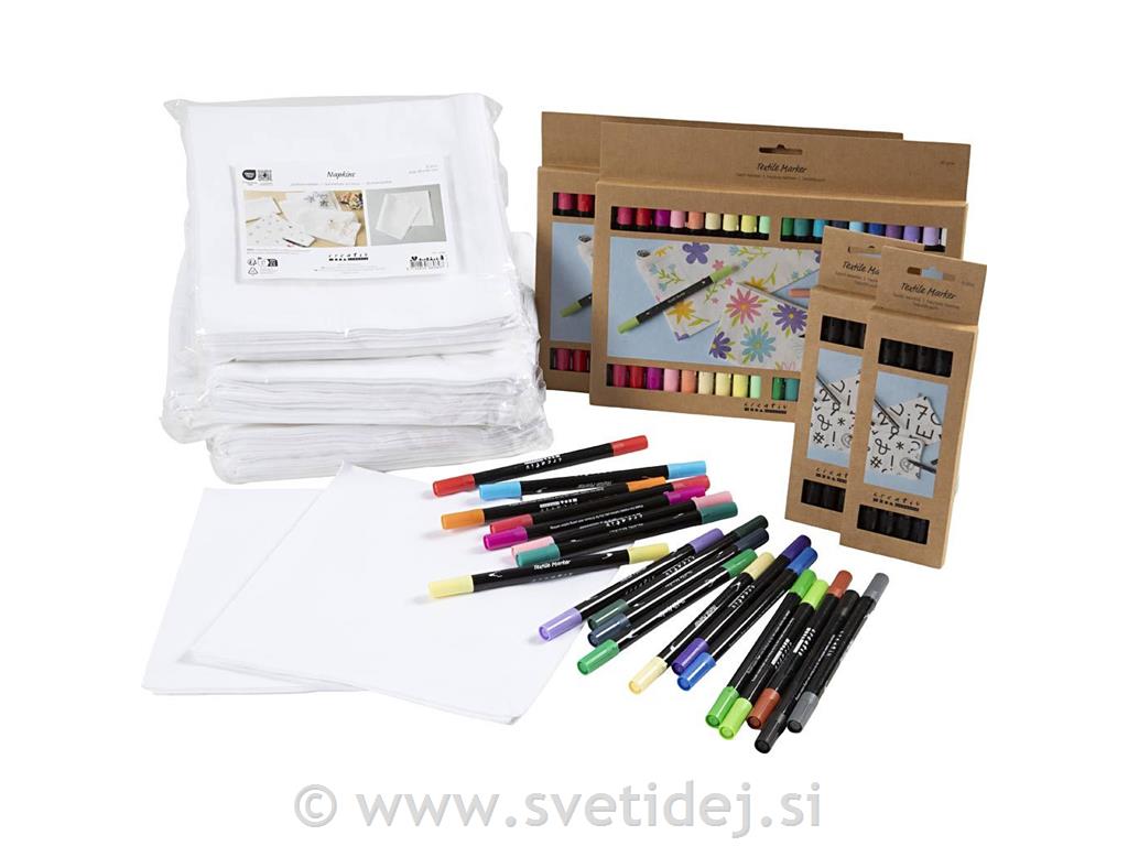 Ustvarjalni komplet - pobarvaj svoje