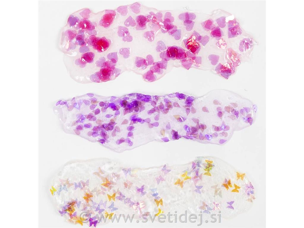 Glina z bleščicami