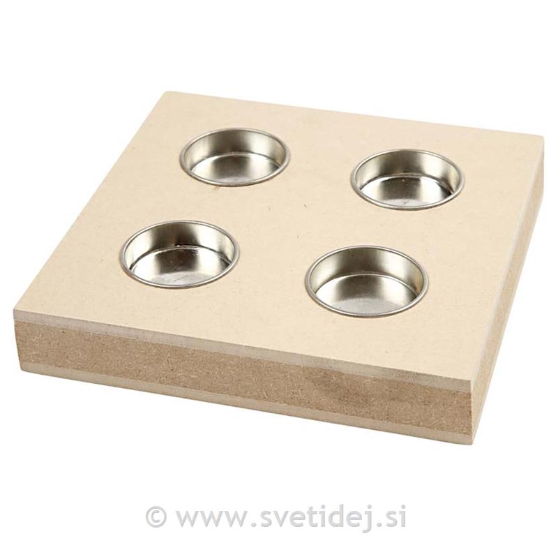 Stojalo za 4 čajne svečke
