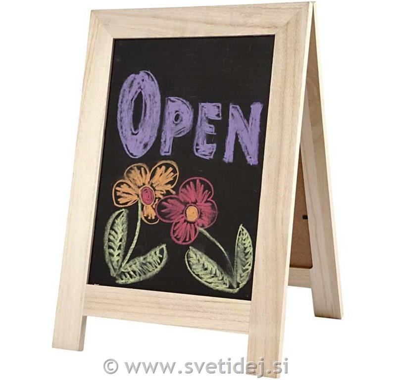Stojalo z okvirjem 39x27 cm