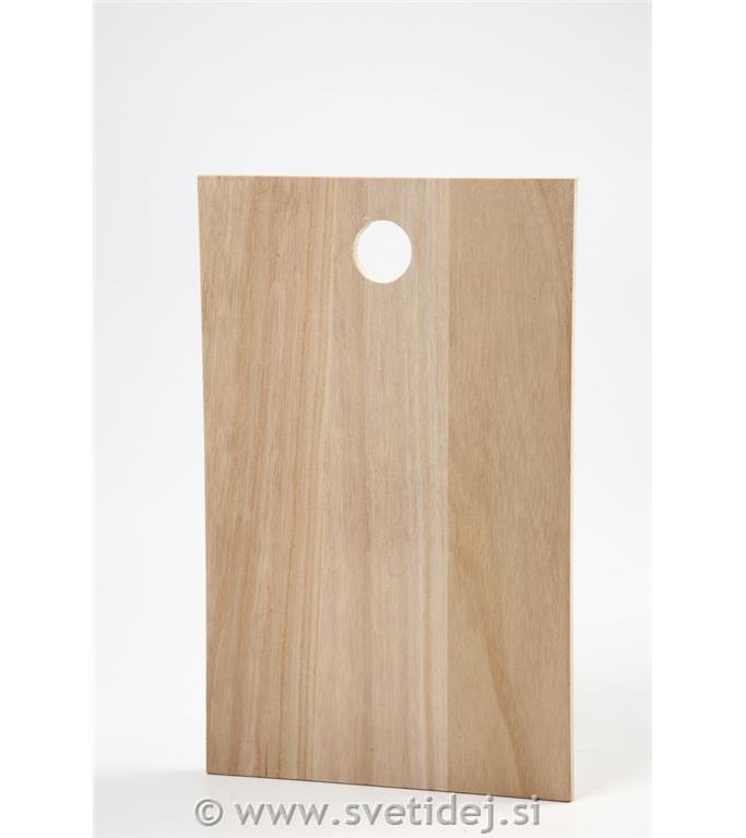 Lesena plošča 35x22 cm, deb. 13 mm