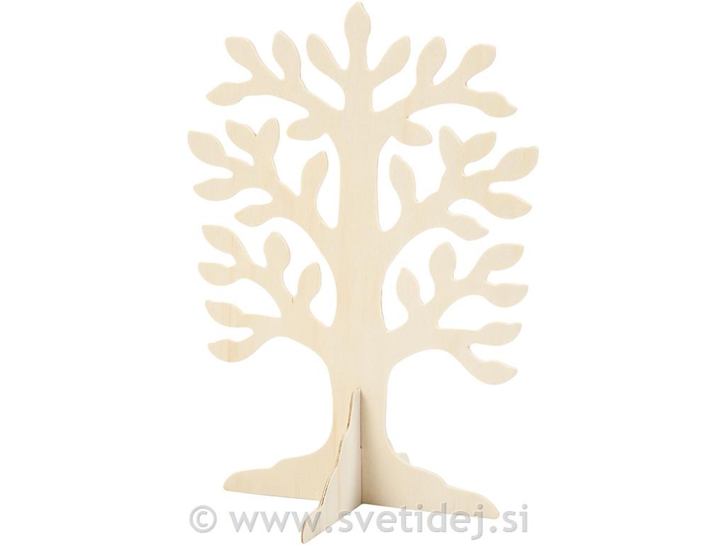 Leseno drevo 30x21,5 cm