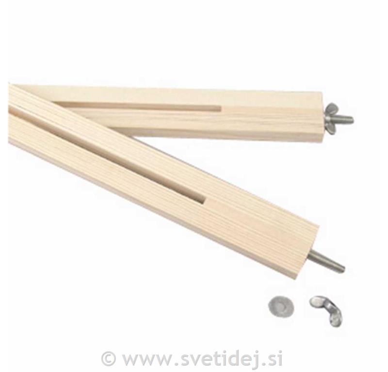 Lesen okvir za svilo, 120 cm, set 2