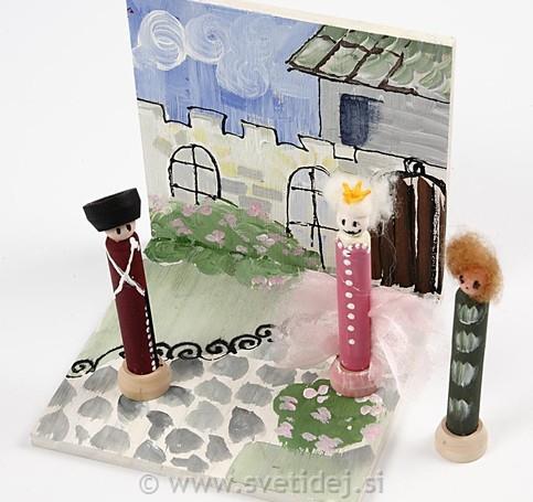 Opornik za knjige 15x15x15 cm