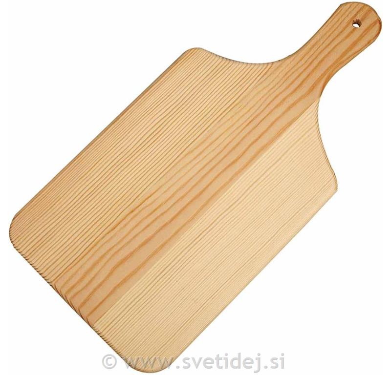 Lesena deska za rezanje 28x14x1 cm