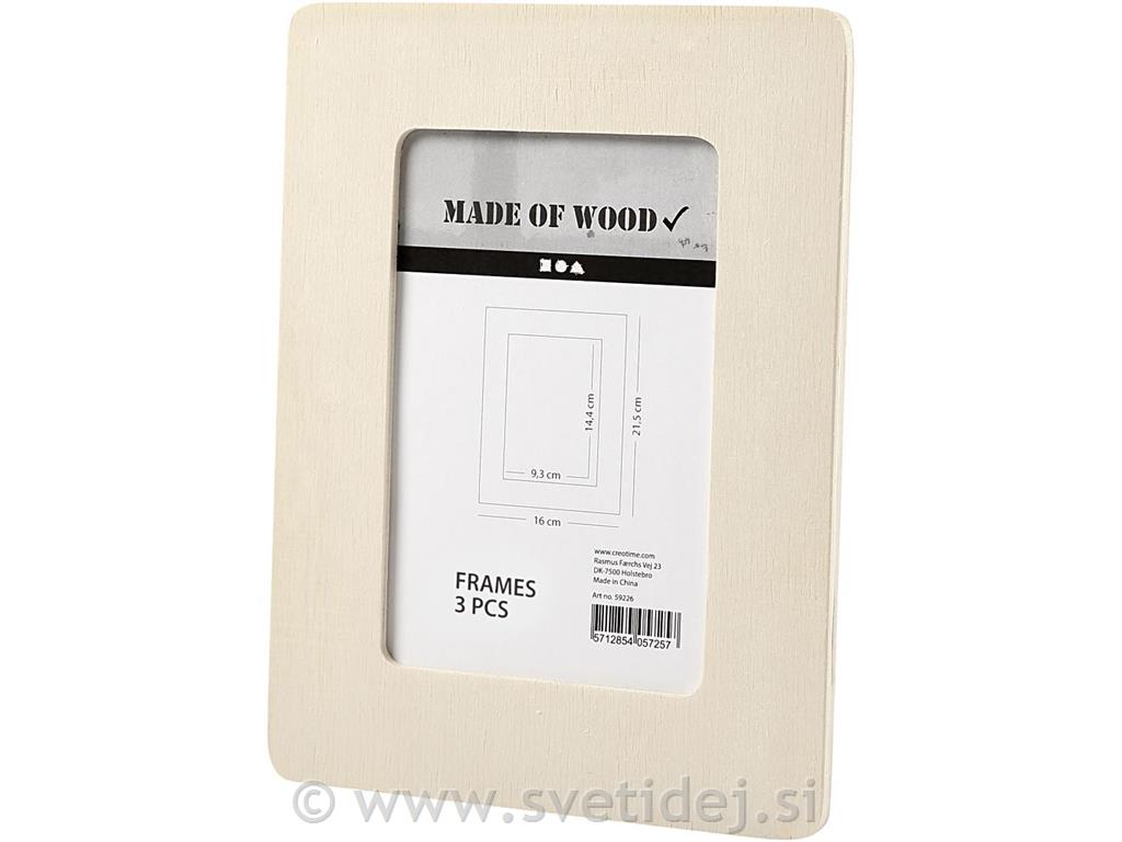 Lesen okvir 16x0,8x21,5 cm, 3 kosi