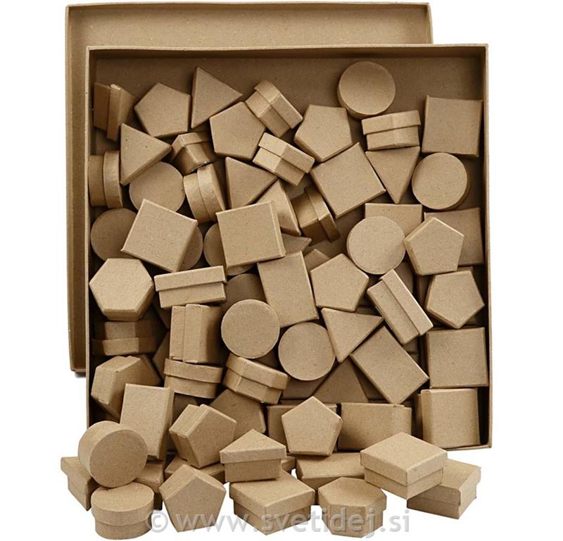 Škatlice 4-7 cm, set 90