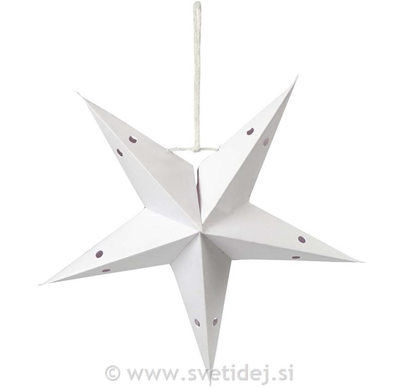 Zvezda iz kartona 20 cm, set 12