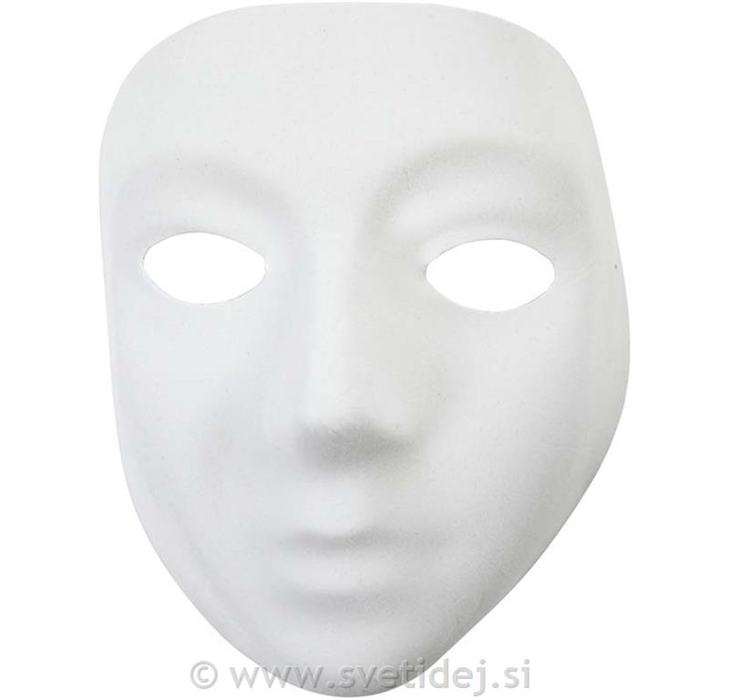 Obrazna maska, 14x17,5 cm, set 12