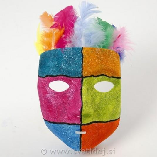 Maska plastična 17,5x14 cm