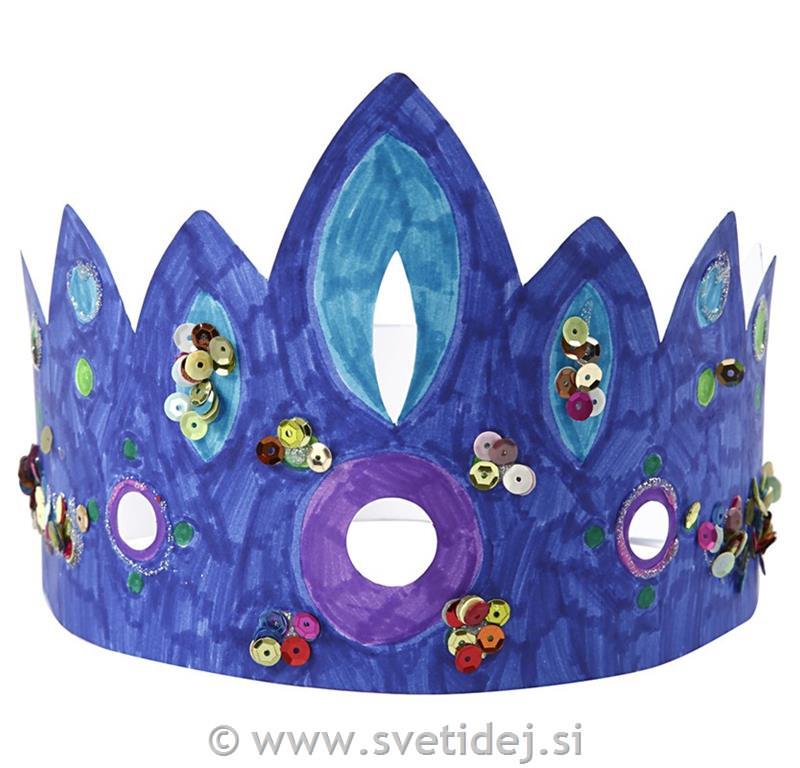 Krone iz kartona 60 cm, set 50
