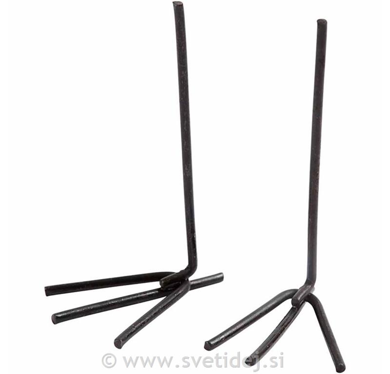 Kovinske noge 3 cm, set 20 kos