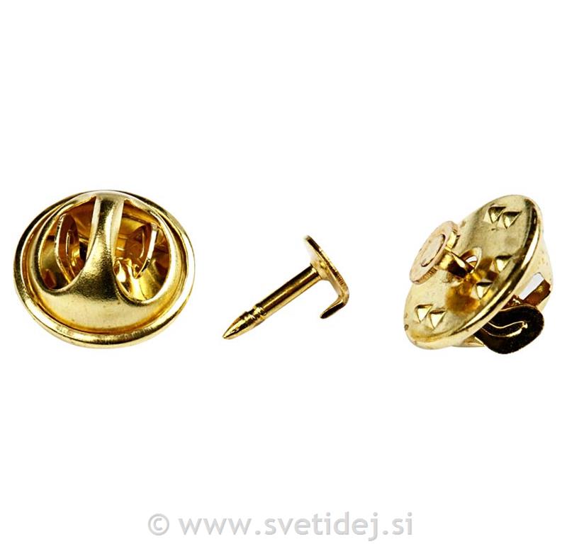 Sponka-gumb, 11,5, set 25