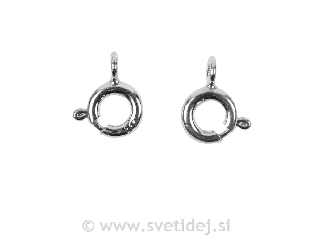 Sponka za verižico, 12 mm, set 7