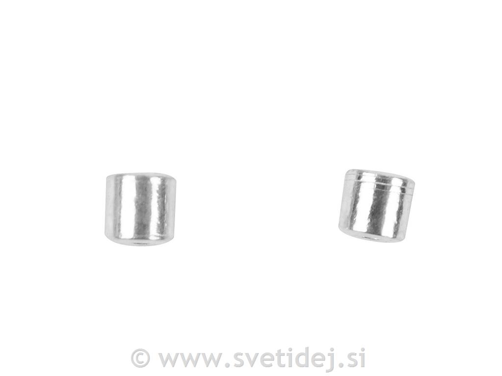 Stop perle, SS, 2 mm, set 50