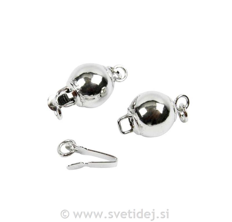 Sponka okrogla, 7 mm, set 5