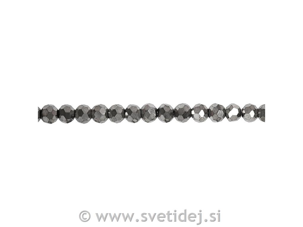 Kristalne perle 3x4 mm, set 100